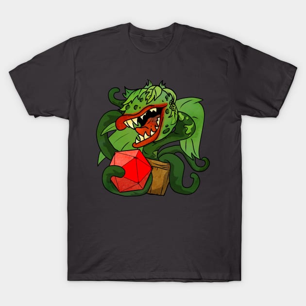 Feed Me (Dice) T-Shirt by vanitygames